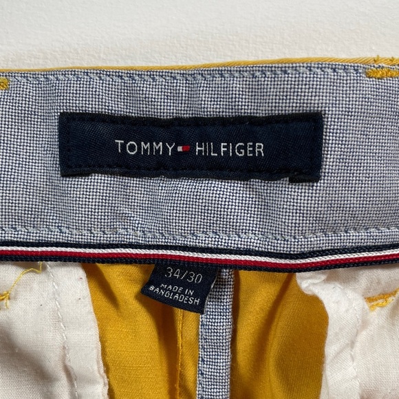 Tommy Hilfiger Yellow Chino Men’s Pants - 34 - Picture 9 of 11